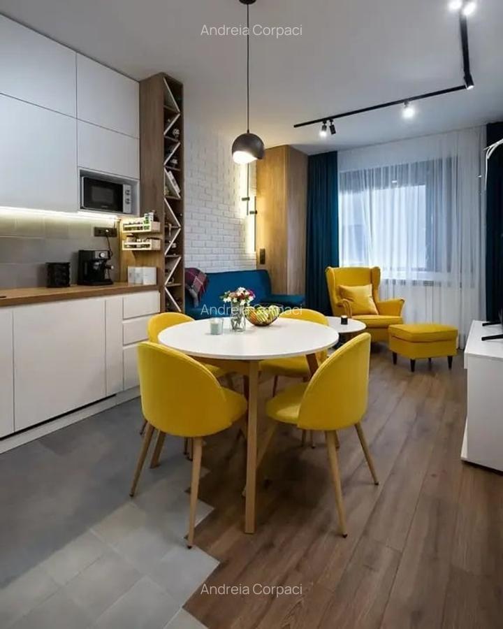 Garsonieră spațioasă de vânzare - 44,79 mp utili (balcon inclus 6,82 mp) - 1