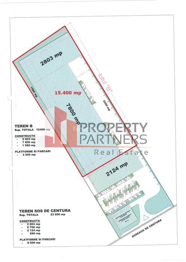 Teren Construcții intravilan de 23600 mp, în Nord-Vest - 1