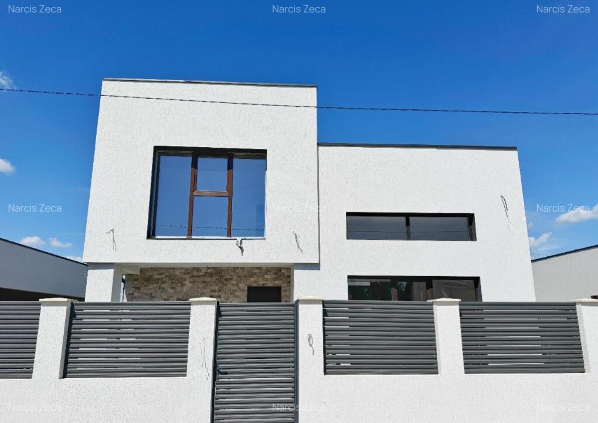 Vila individuala P+1E-4 camere-2 bai + camera tehnica - teren 410mp - 2