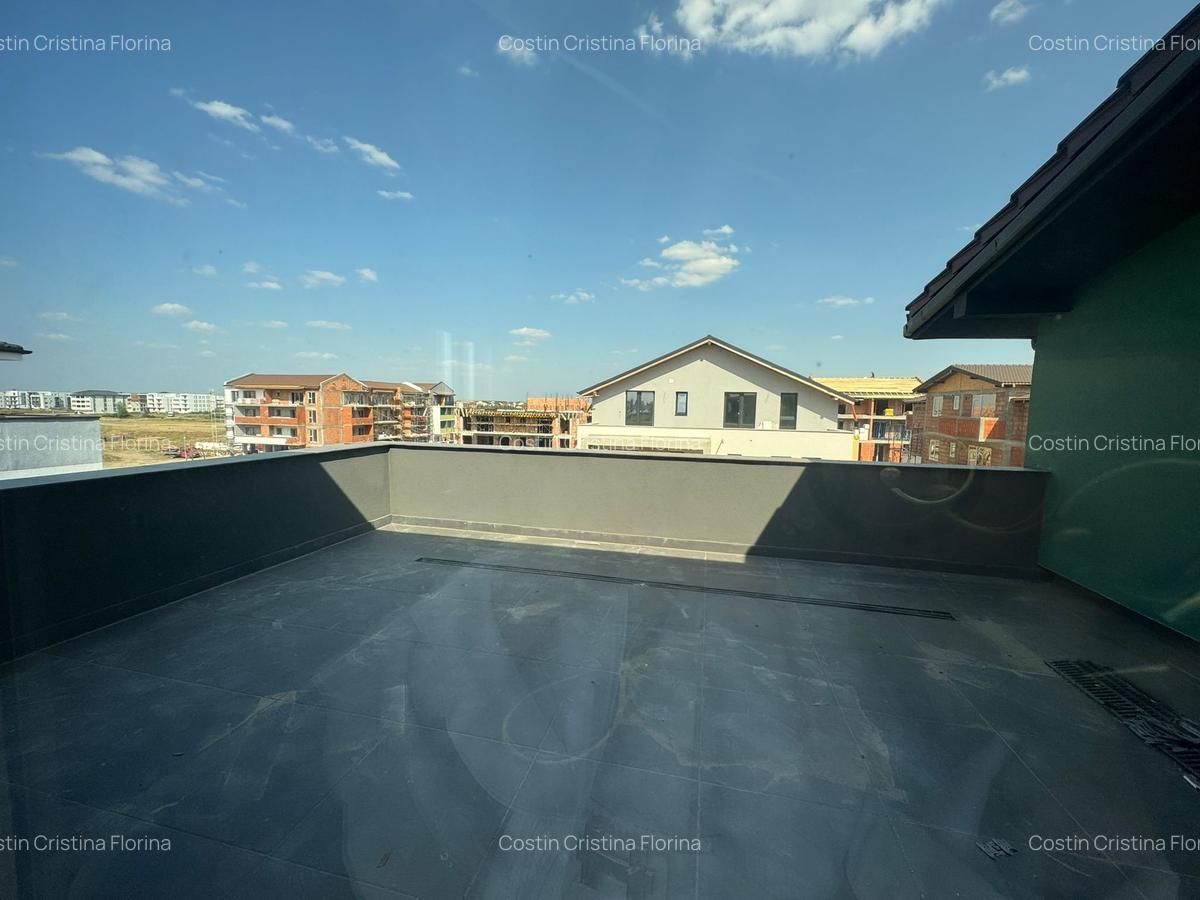 Penthouse 4 cam 2 bai terasa 30mp balcon Comision 0 - Giroc - 9