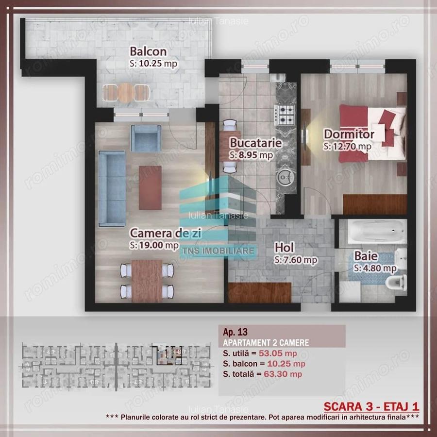 2 Camere 64Mp, Terasa,Pallady- Metrou Nicolae Teclu - 4