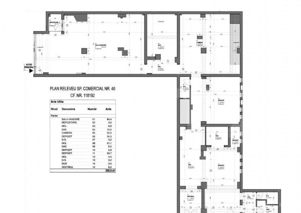 Spatiu comercial de inchiriat, 285 mp, zona Calvaria - 6