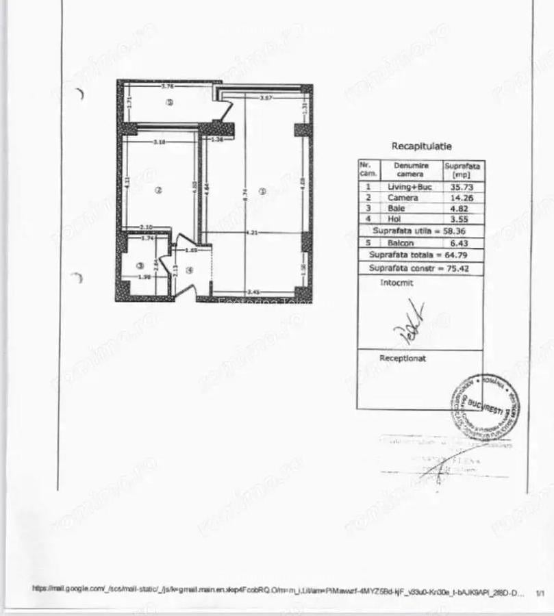 Apartament 2 camere, centrala proprie, Bd Ferdinand - 5 min metrou Iancului - 6
