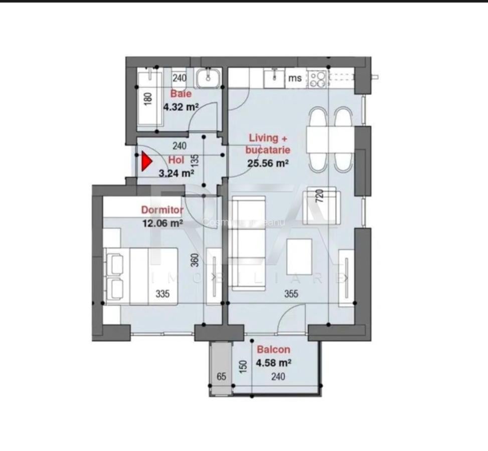 2 Camere Exigent Plaza Residence Faza 5 - 12