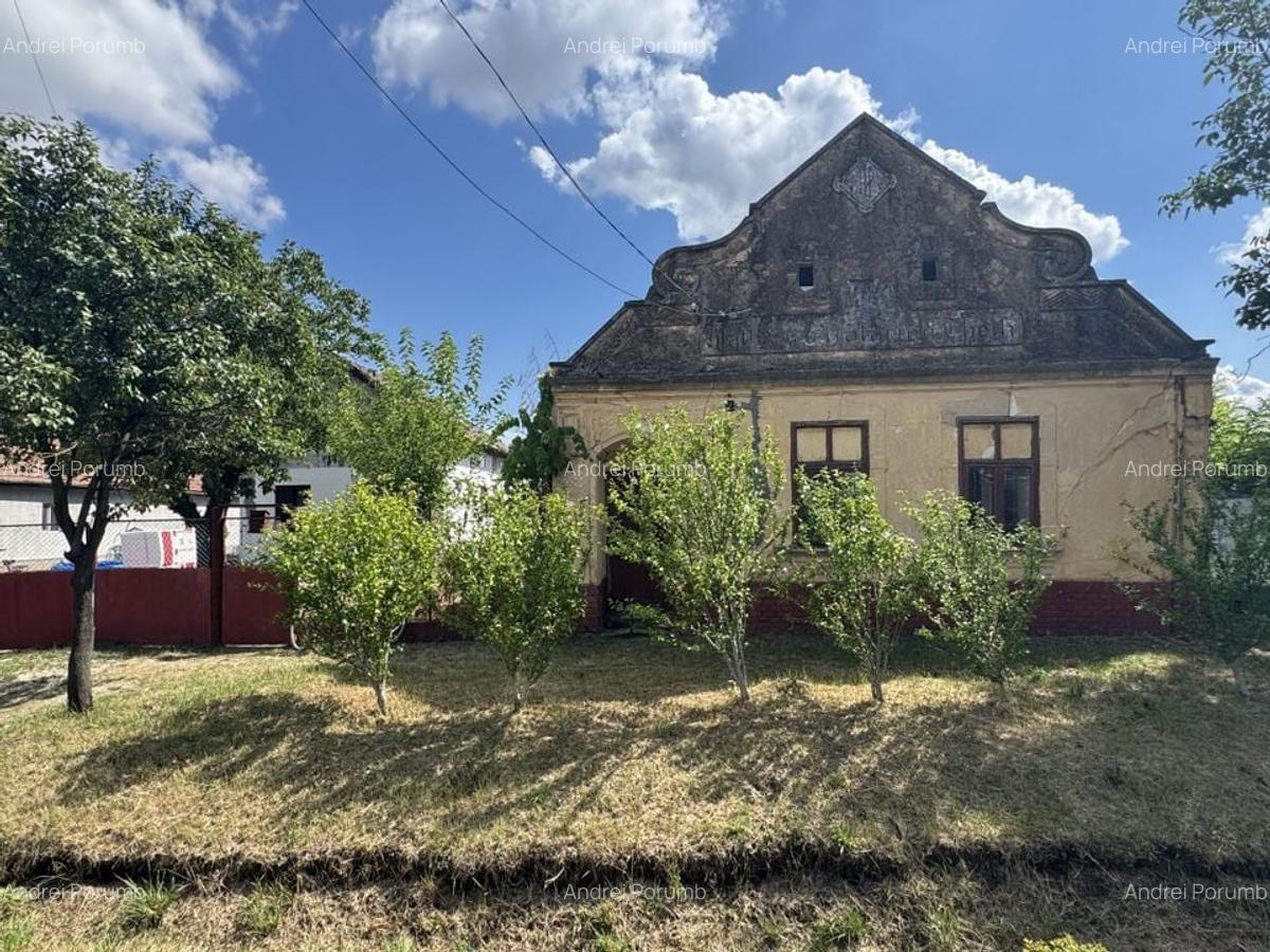 Casa Demolabila Cu Teren 1481 mp In Becicherecu Mic,Vatra Veche,Asfalt,Fs 15m - 1