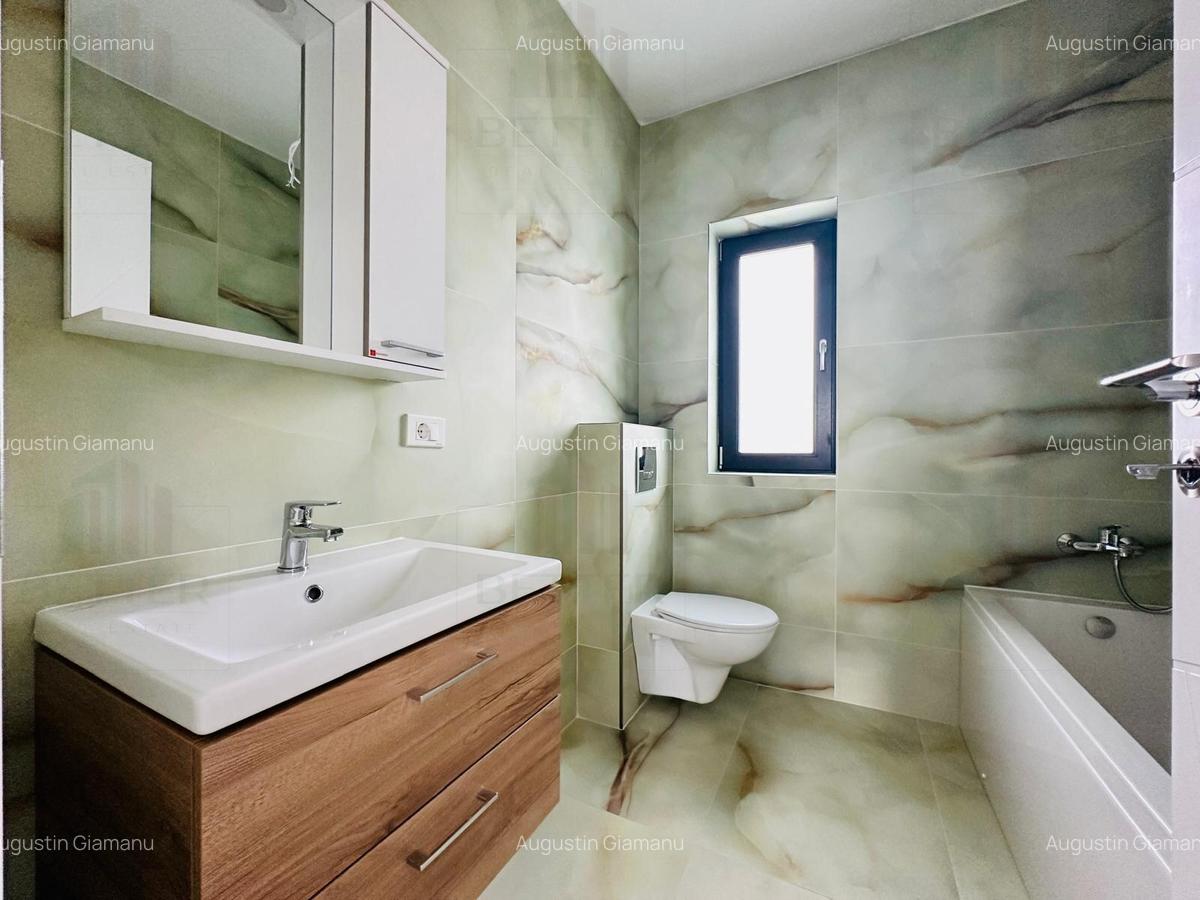 Casă modernă de vânzare 4 camere, 3 băi, terasă travertin–Gata de mutat, Berceni - 10