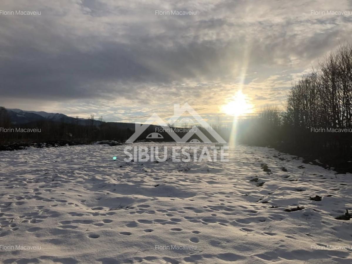 Teren de vanzare cu autorizatie de constructie pe Valea Avrigului, Sibiu! - 4