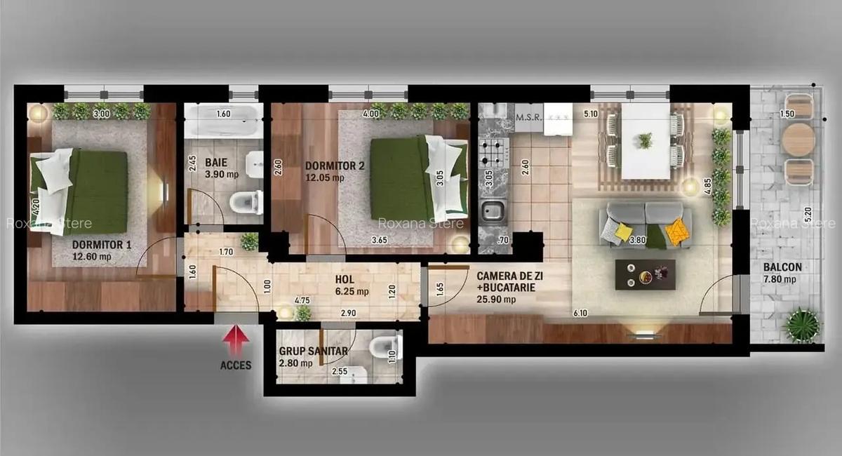 Apartament 3 camere Pallady Pret direct dezvoltator| Tva inclus - 8