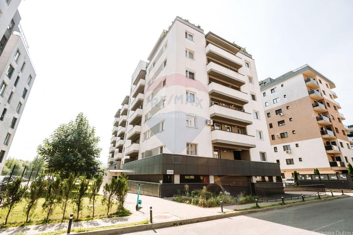 Penthouse pe doua niveluri, terasa si panorama - 19