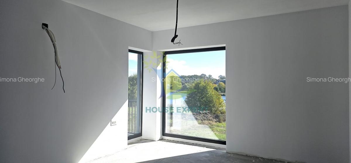 Vila deosebita Corbeanca, 5 camere, teren 526 mp, toate utilitatile, vedere lac! - 10