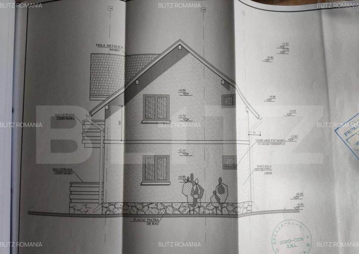 Casa individuala 4 camere, 106 mp, teren 500 mp, sat Brebu - 7