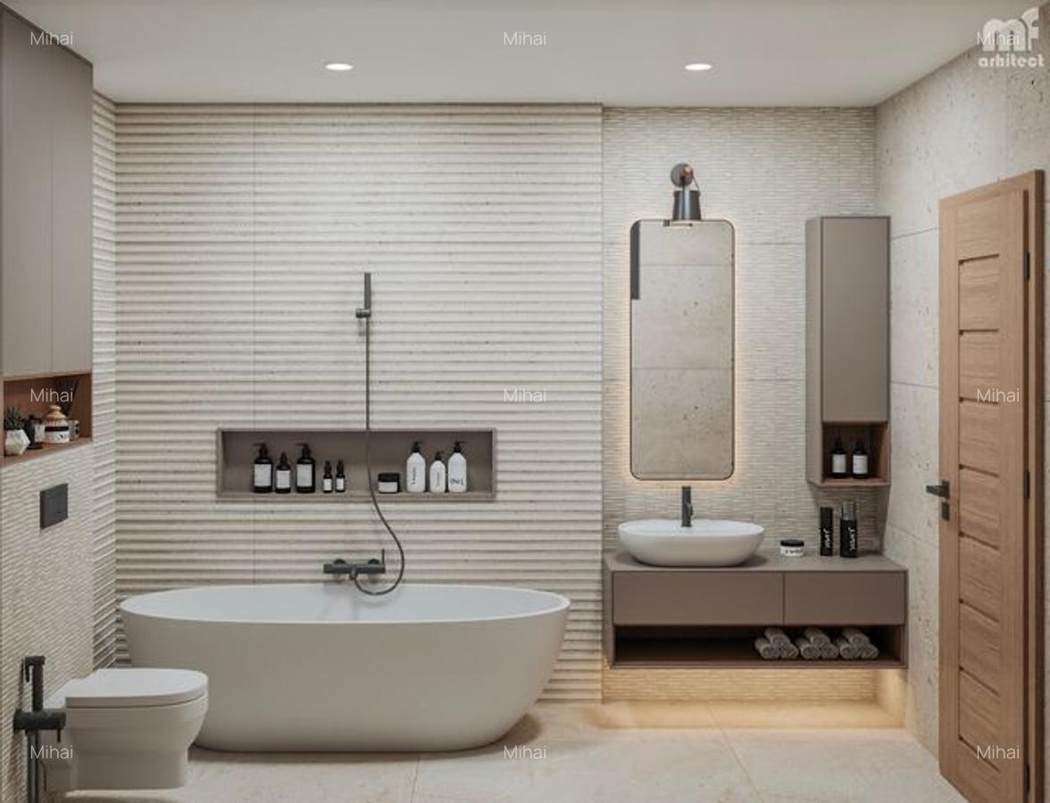 Vila LUX P+1 4 camere + terasa ROOF top 60 mp, LA CHEIE, apropriere Metrou - 2