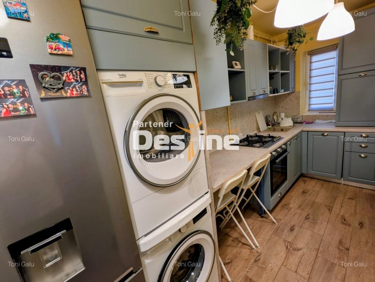 Pacurari la bulevard apartament 2 camere decomandat mobilat utilat modern Parter - 9