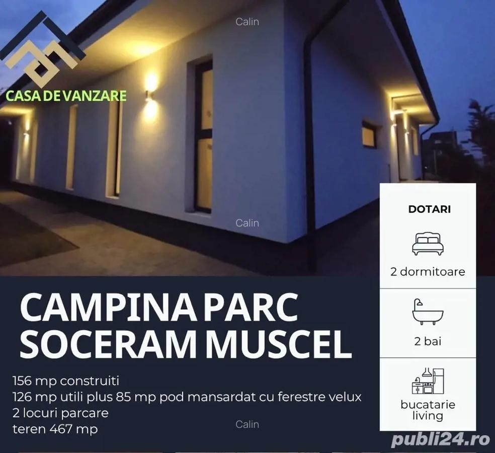 Casa noua, moderna, situata intr-o zona lini?tita ?i verde din Campina zona Muscel, in imediata ap - 4
