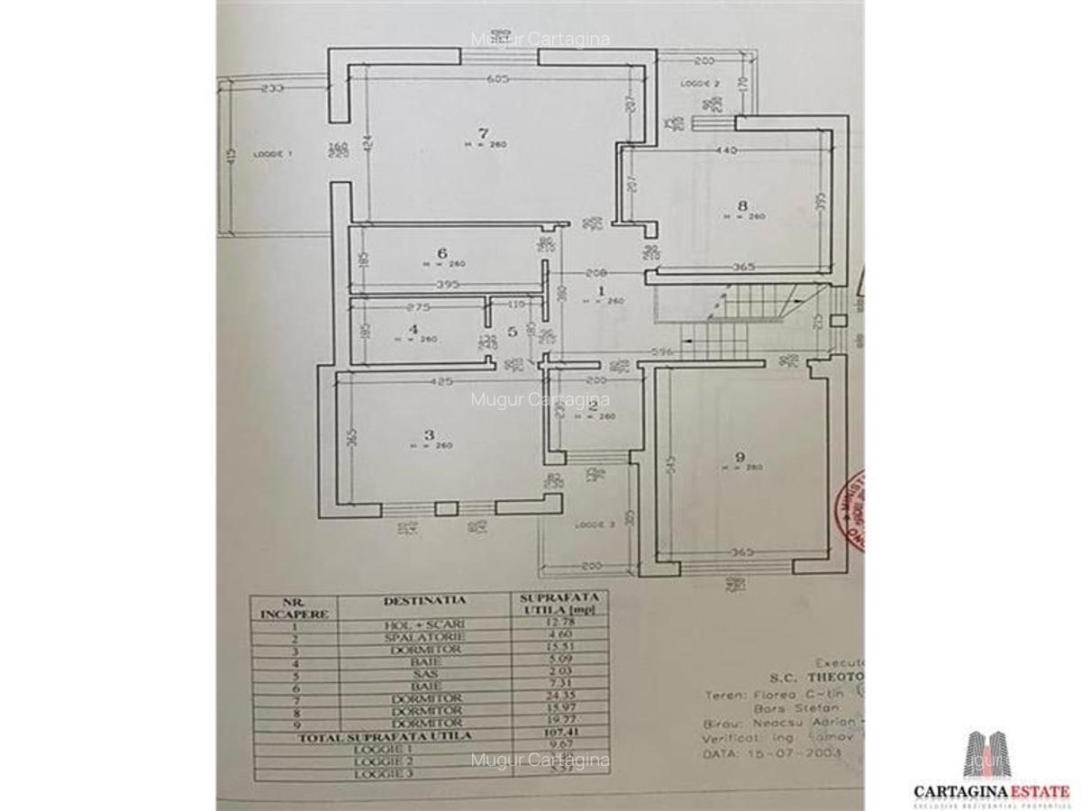 Vila individuala S+1+M / Pipera Central Vartejului / 1000mp teren / comision 0% - 20