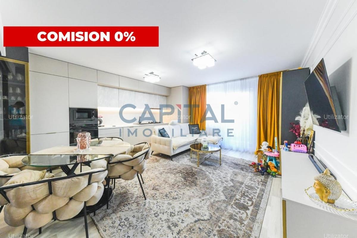 C0MISION 0! 2 camere de lux, 59mp, terasa 15mp, etaj 1/8, imobil 2019 - 1