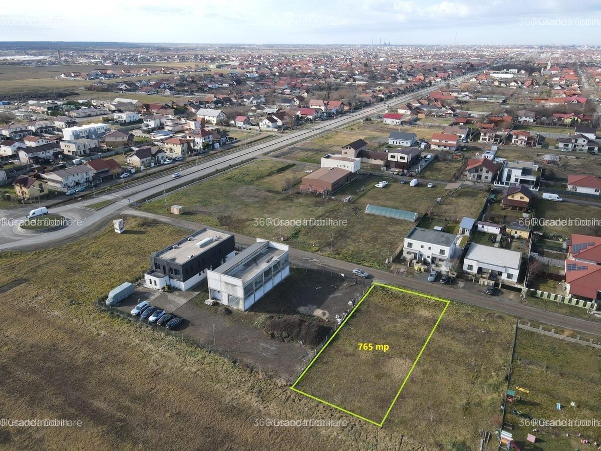 Teren cu o poziționare excelentă în Moșnița Nouă Zonă deja dezvoltată-85.000 E - 3