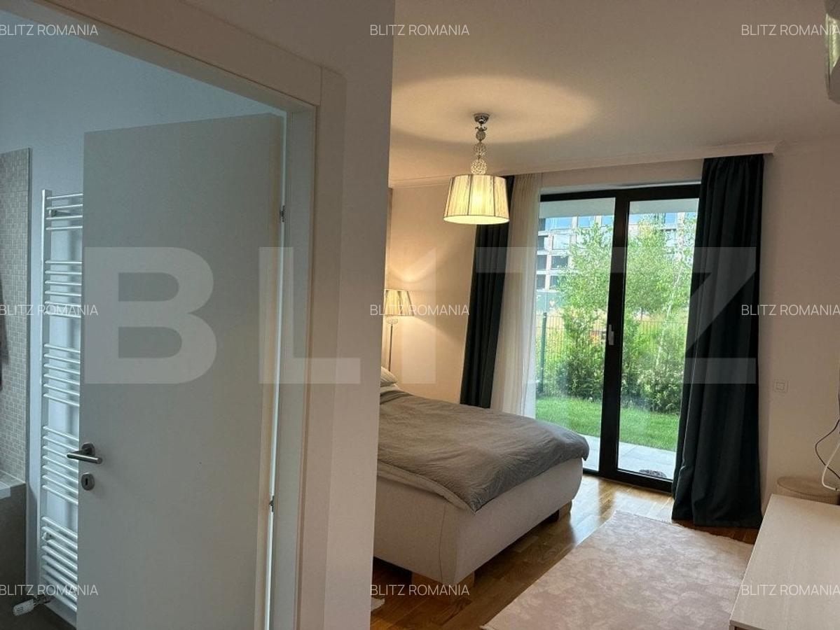 Apartament de lux cu 4 camere si gradina privata de 124 mp in Baneasa - 8