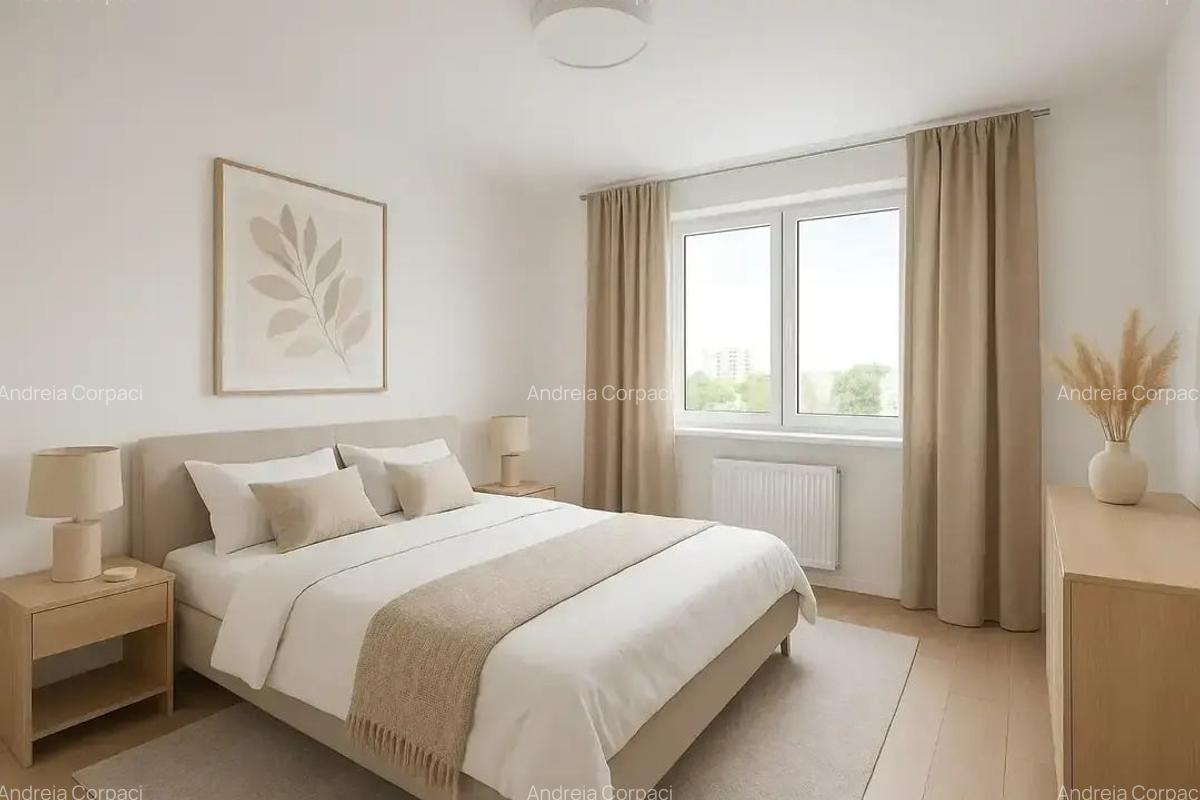 APARTAMENT 3 CAMERE -SPAȚIOS, ÎNCĂLZIRE ÎN PARDOSEALĂ-TH. PALLADY - 4