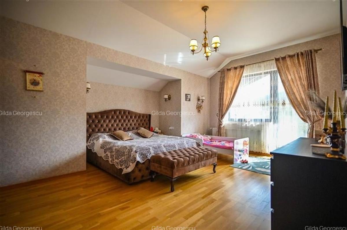 Resedinta distincta, mobilata cu rafinament, pe 1.000 mp teren, Central, Sacele, - 4