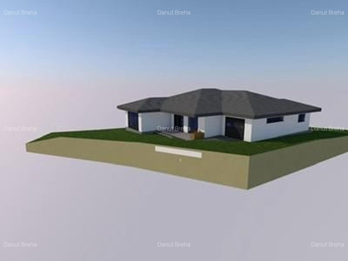 Casa pe un nivel, 164mp, 590mp teren, Chinteni - 2