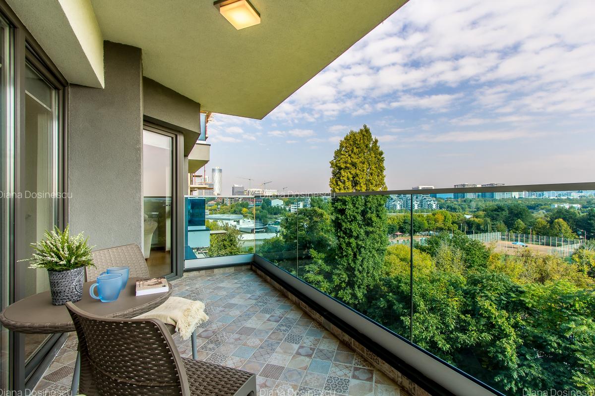 2 camere lux Floreasca Aviatiei - Promenada - Parcare - 1