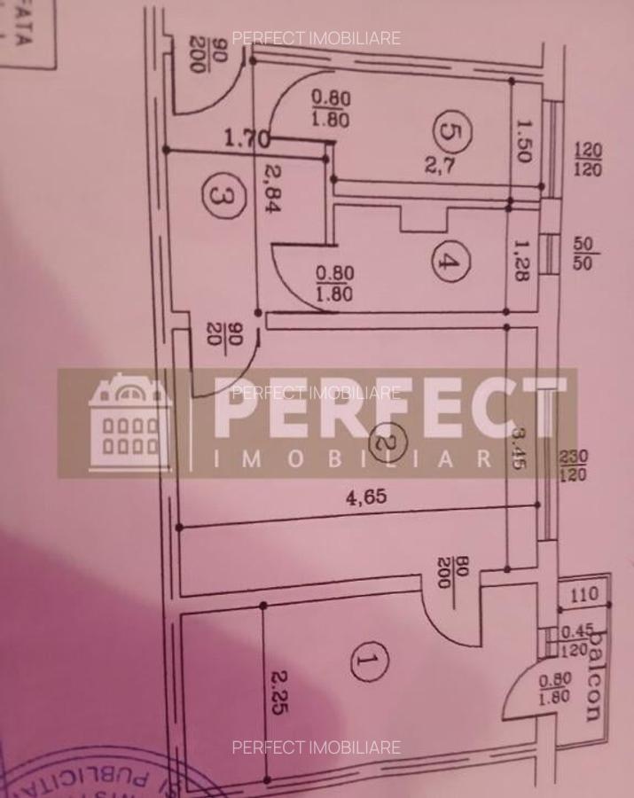 Apartament 2 camere, et.2/4 -Zarandului - 40.000 euro - 1