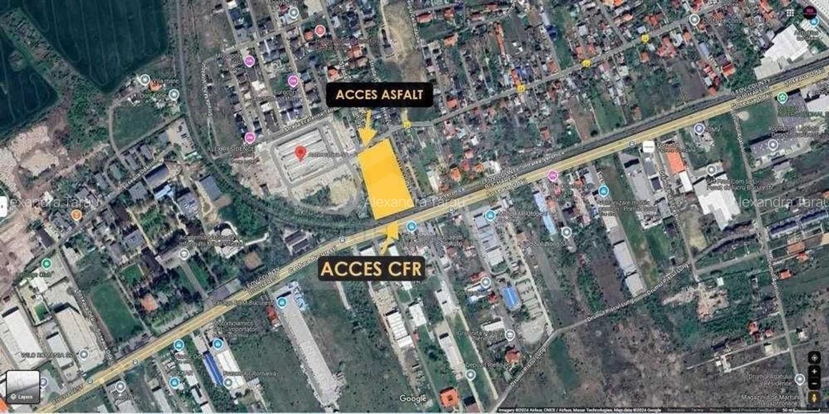 ? Teren de vânzare / Inchiriere - Otopeni, Șos. Odăi - 9.815 mp - 3