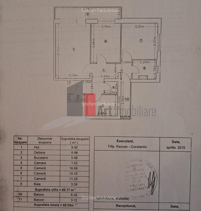 Apartament 3 camere Drumul Taberei langa metrou Valea Ialomitei - 2