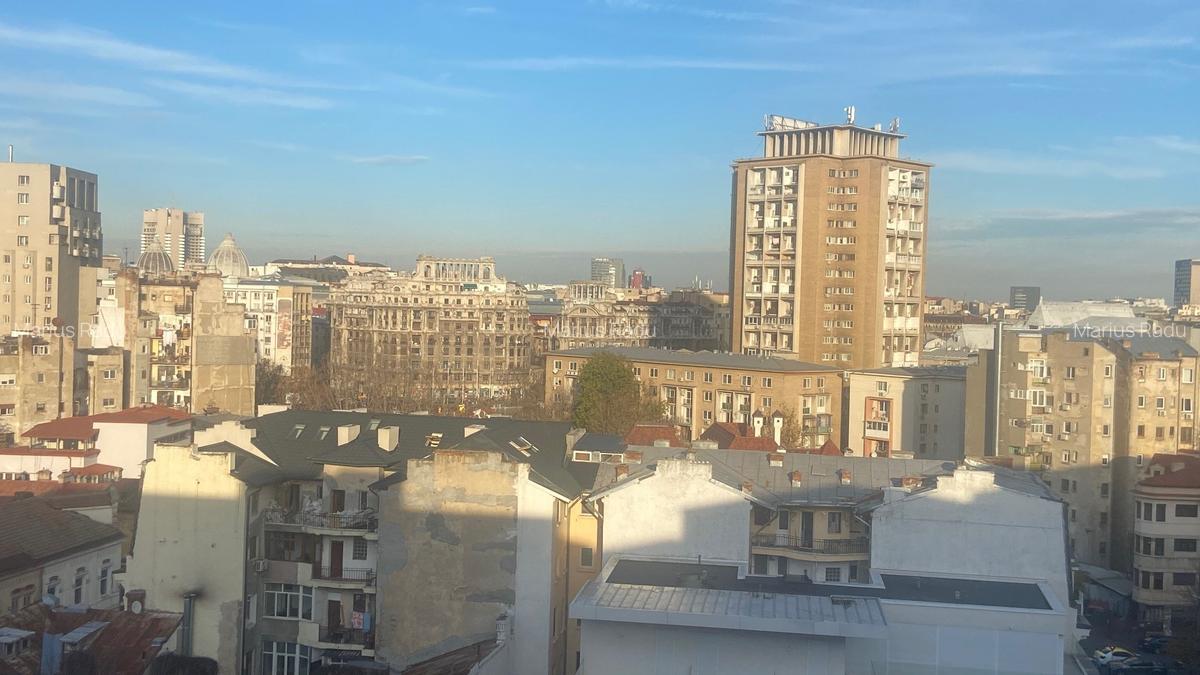 Unirii, Casa Poporului,  centrala de bloc, terasa 30mp. - 1