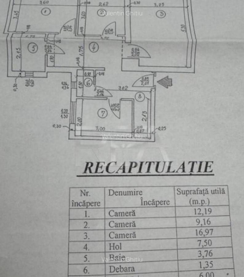 3 camere - Obor - decomandat - 2/10 - renovat - anvelopat - - 6