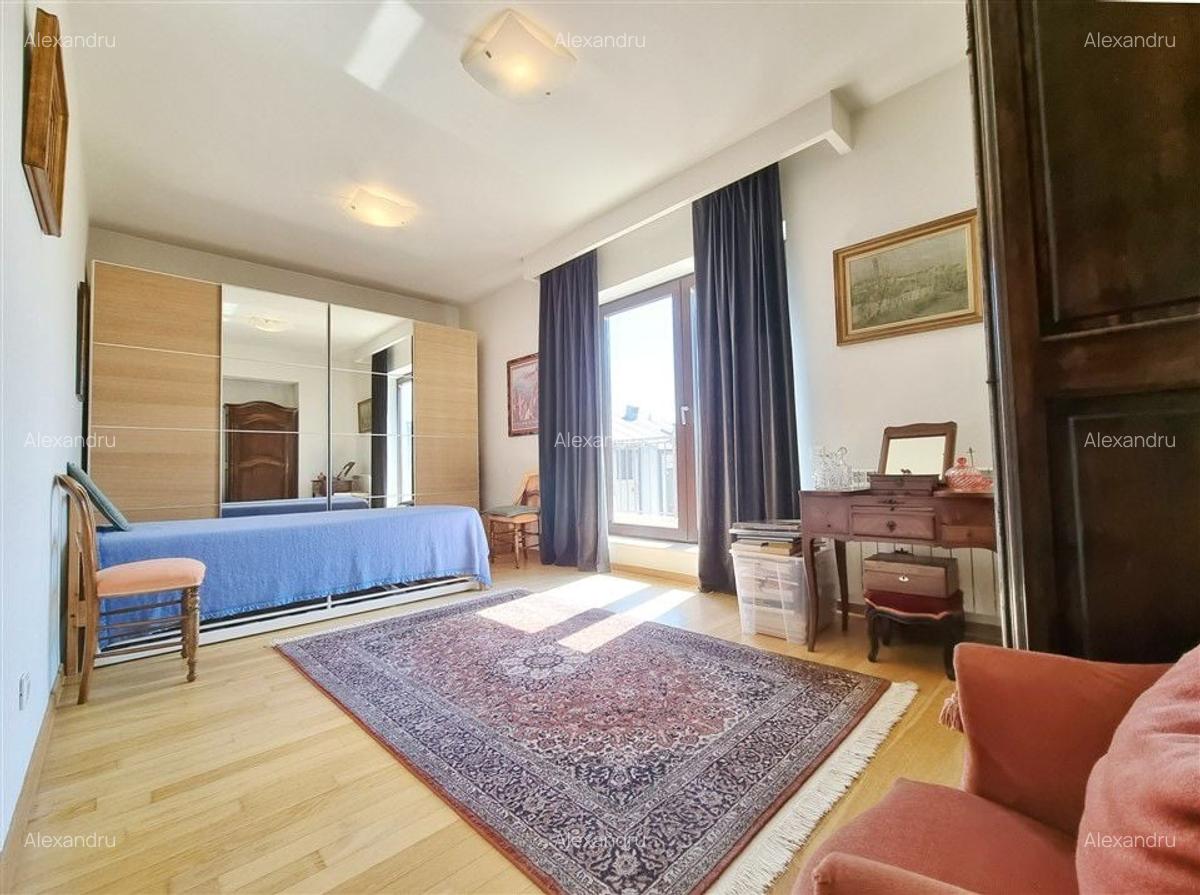 Penthouse cu 5 camere decomandat, mobilat în Kiseleff - 22