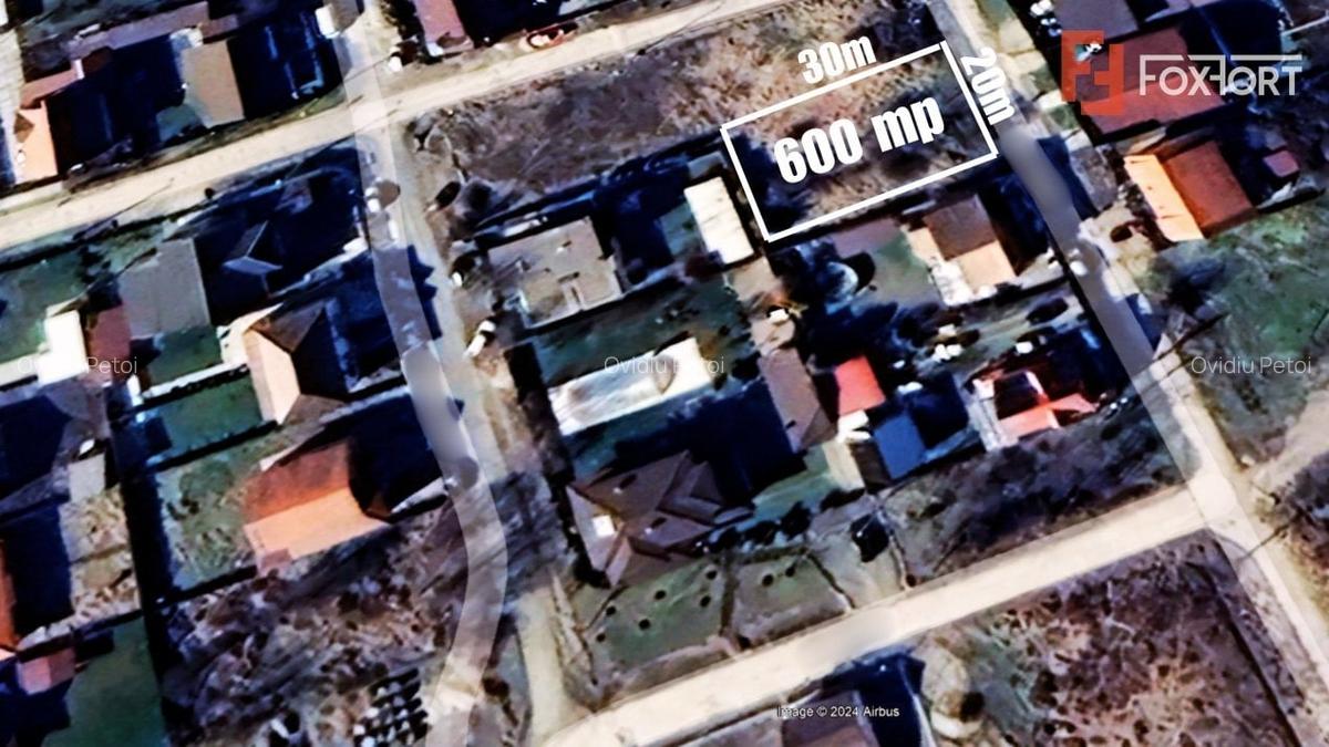 Teren intravilan 600 mp, Sacalaz - Utilitati la strada - 2
