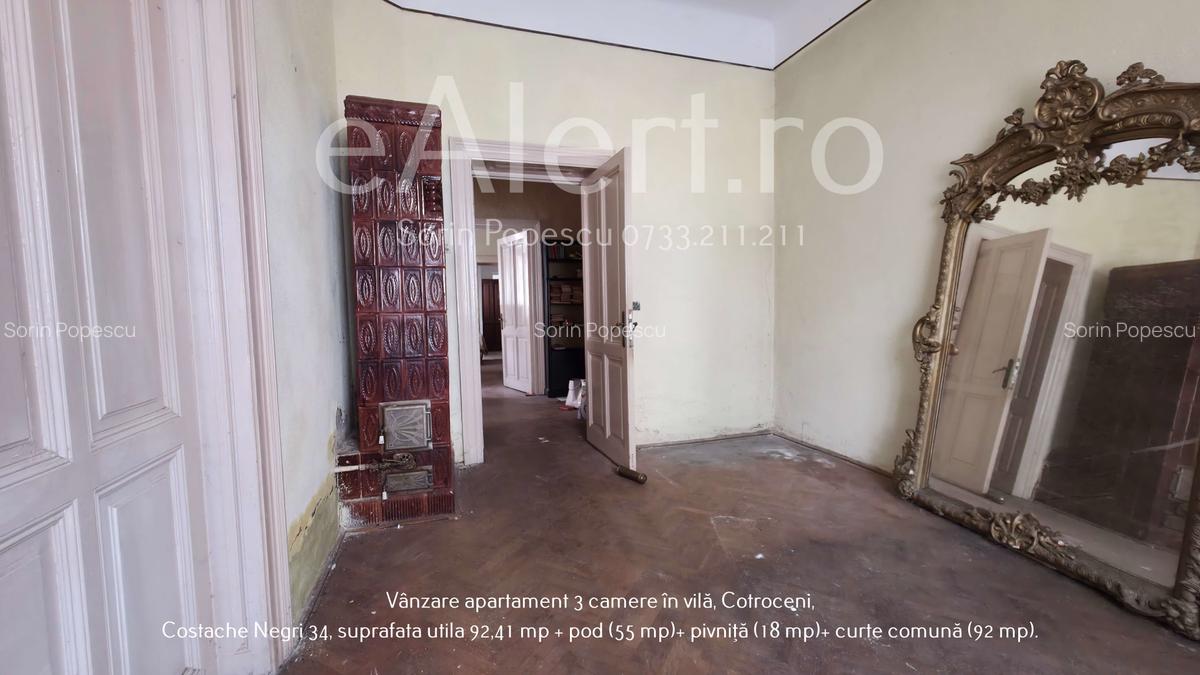 Apartament cu 3 camere în vilă, Cotroceni – Costache Negri 34 - 22