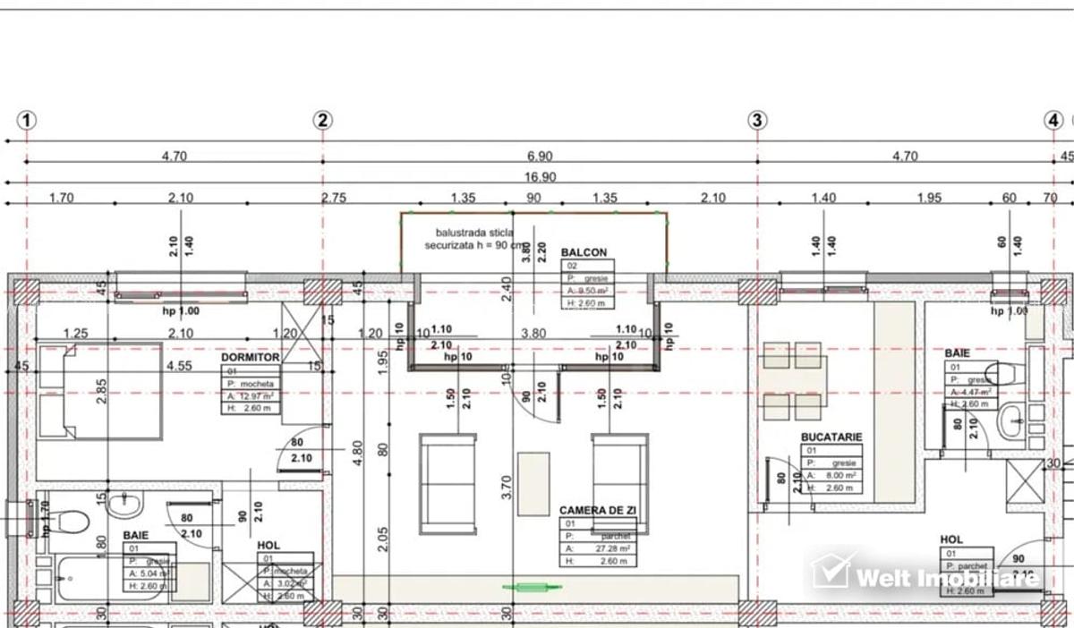 Apartament 2 camere de vanzare in Borhanci, Cluj Napoca - 9