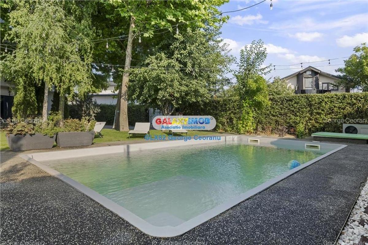 Vanzare vila in stil mediteranean,curte mare, piscina, Berceni Macului - 1