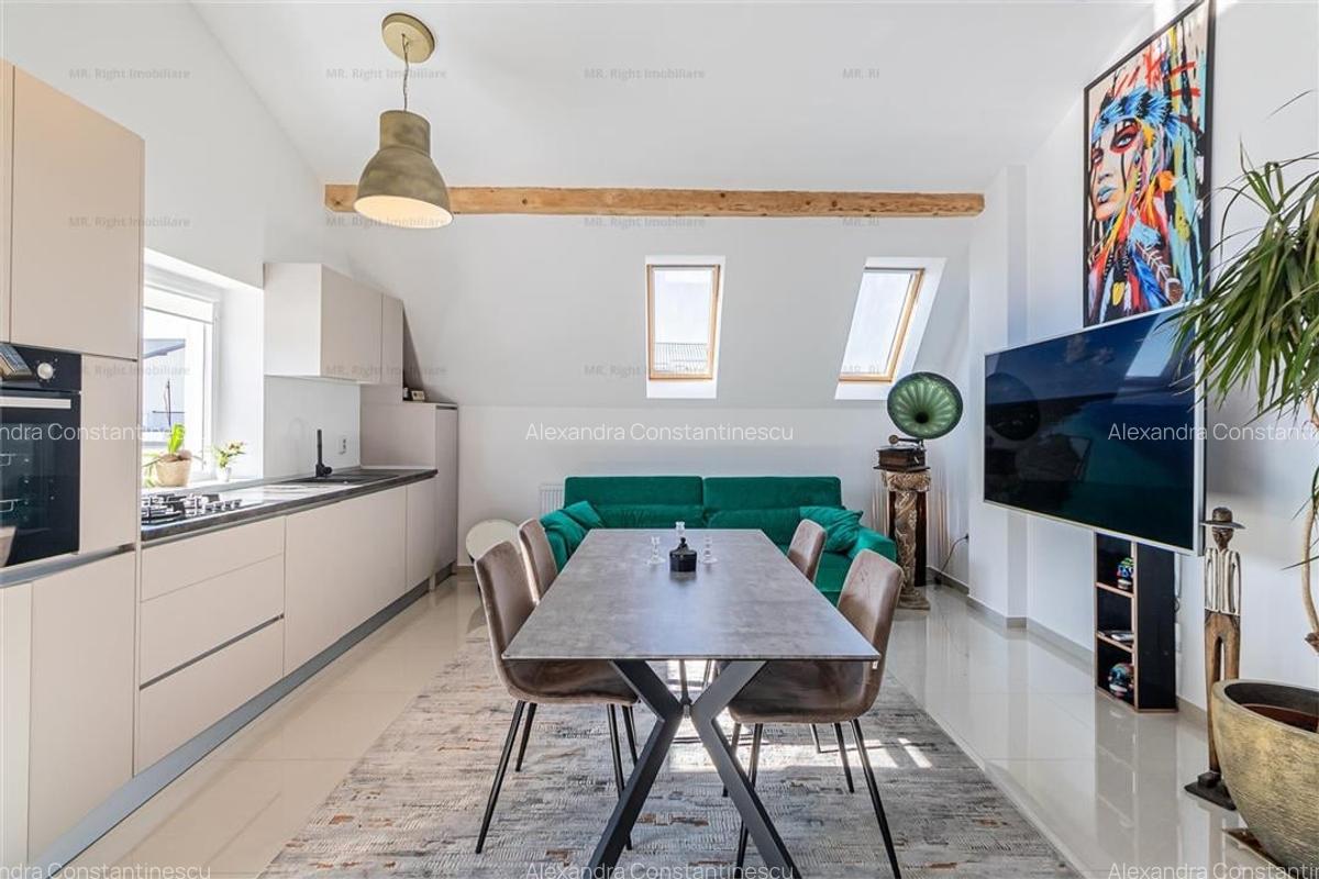 Apartament tip Penthouse pe 2 niveluri | pet friendly | 2 parcari | zona Coresi - 3