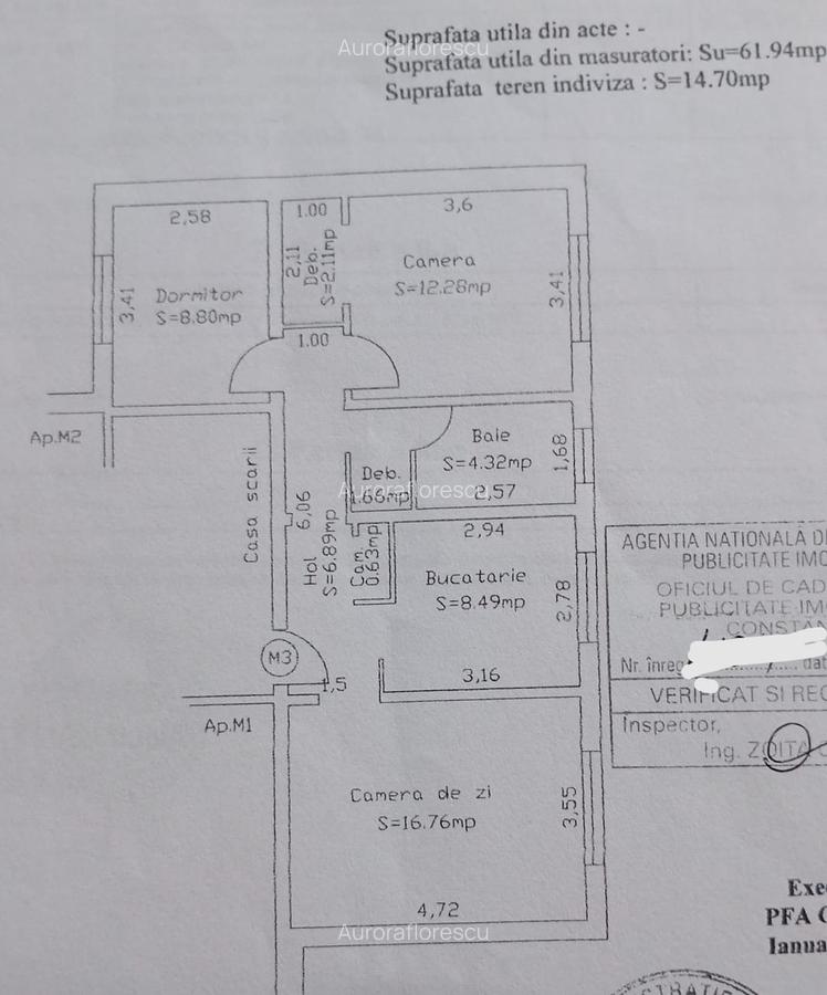 Poarta 6 apartament mobilat-utilat - 2