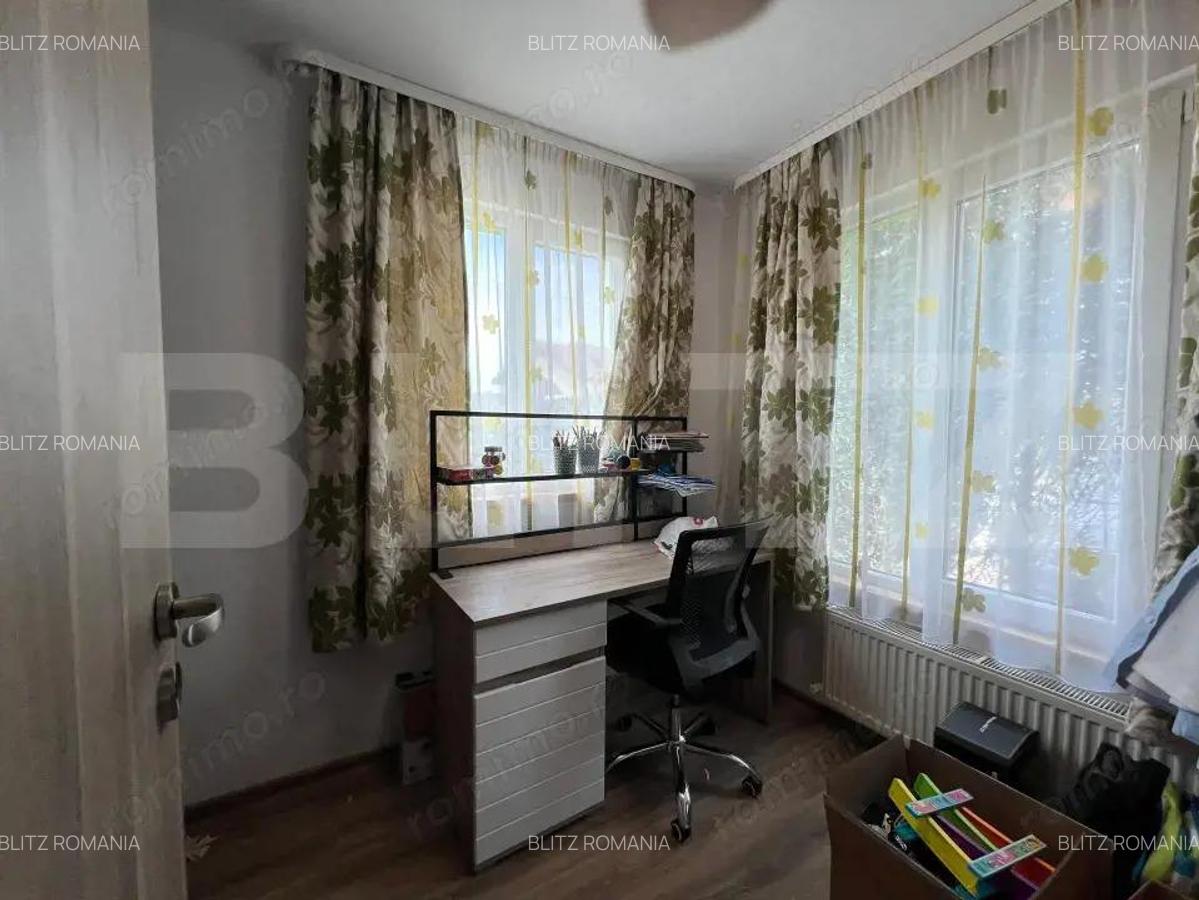 Casa de lemn autentica, 4 camere + incalzire cu ?emineu ?i centrala pe lemne - 9