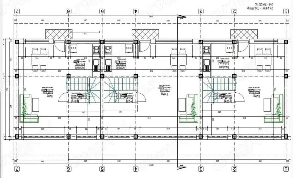 Casa tip triplex cu gradina privata si 2 locuri de parcare incluse - 3