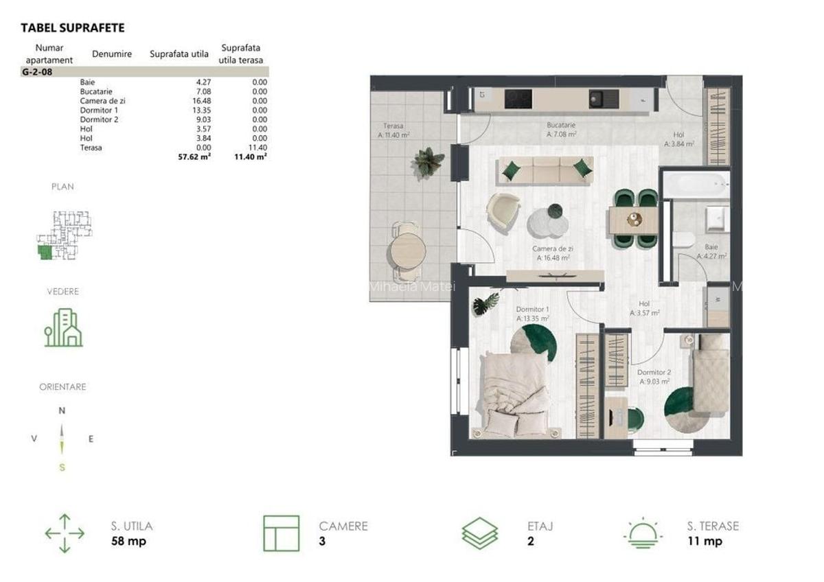 De vanzare apartament in zona de Nord - Comision 0% - 18