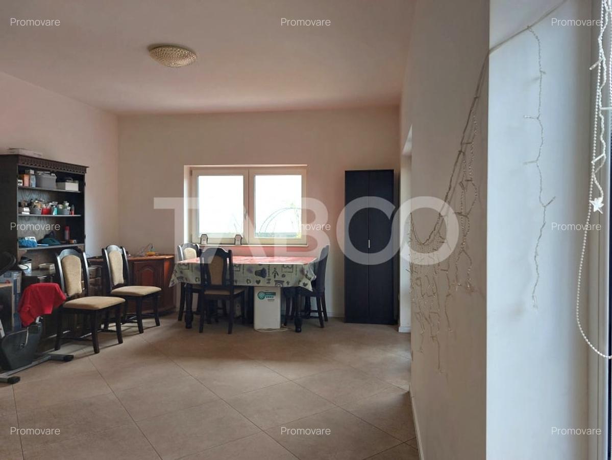 Casa individuala 4 camere P+1E 118 mp 322 mp parcela teren Cisnadie - 7