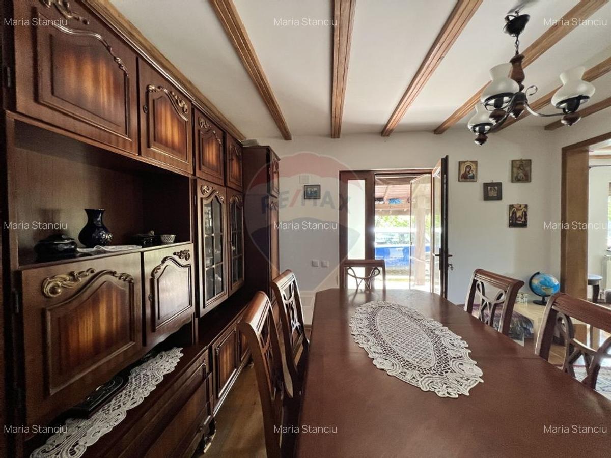 Casa de lemn cu teren generos de 1312 mp de vanzare in Fundulea - 17