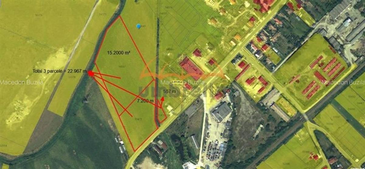 De vanzare in Gherla, Strada Hasdatii, 22.967mp - 2