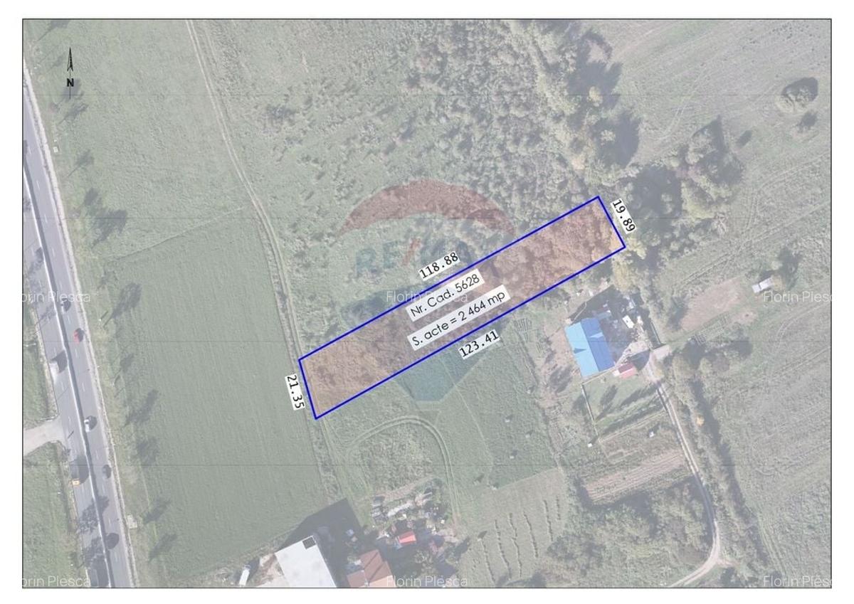 Teren 2464 mp proximitate cartier Nufarul, Oradea, de vanzare - 1