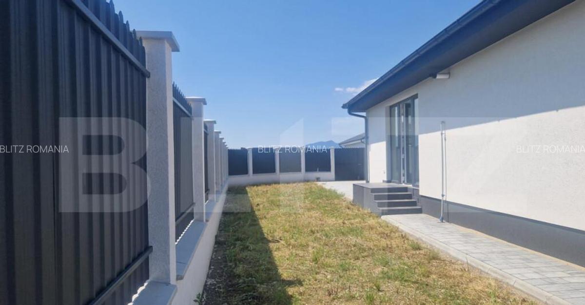 Casa noua Cristian-Rasnov , Parter , 2 bai 4 camere , teren - 24