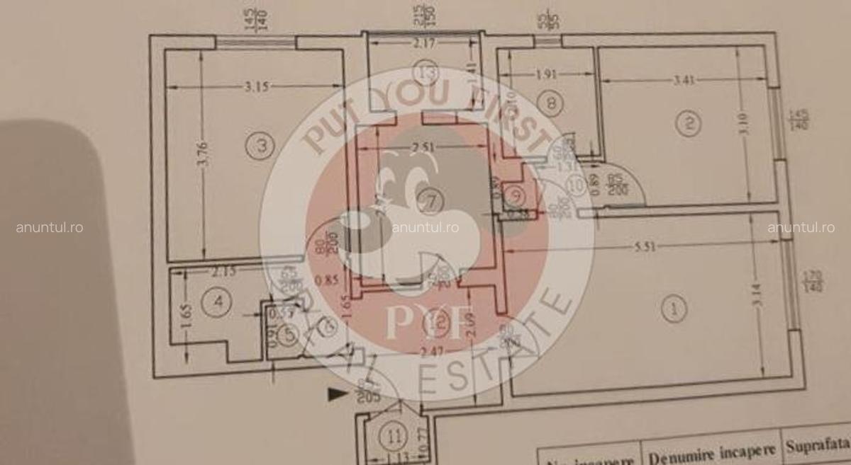 Tei | Apartament 3 camere | Semidecomandat | 69mp | B11534 - 7