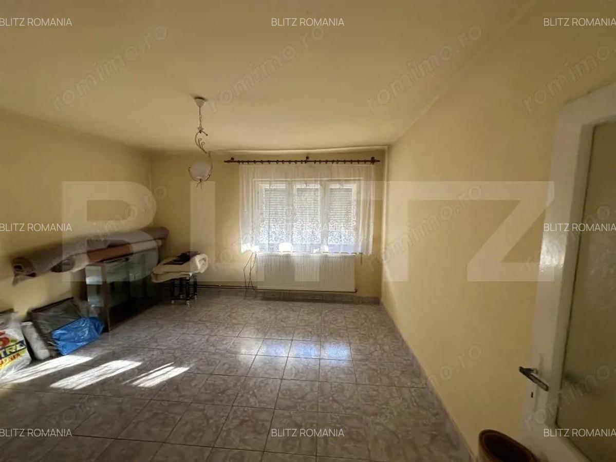 Casa pe un nivel, 3 camere, curte + anexe, ideala pentru personalizare Gherla - 3