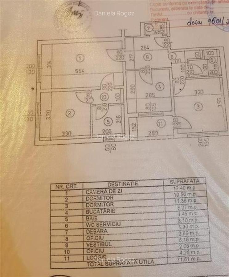 Apartament 3  camere utilat mobilat Decebal - 1