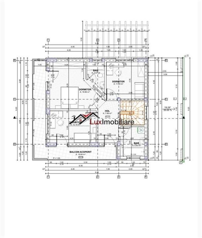Casa 4 camere in Dezmir, suprafata utila 120 mp, curte libera 300 mp. - 5